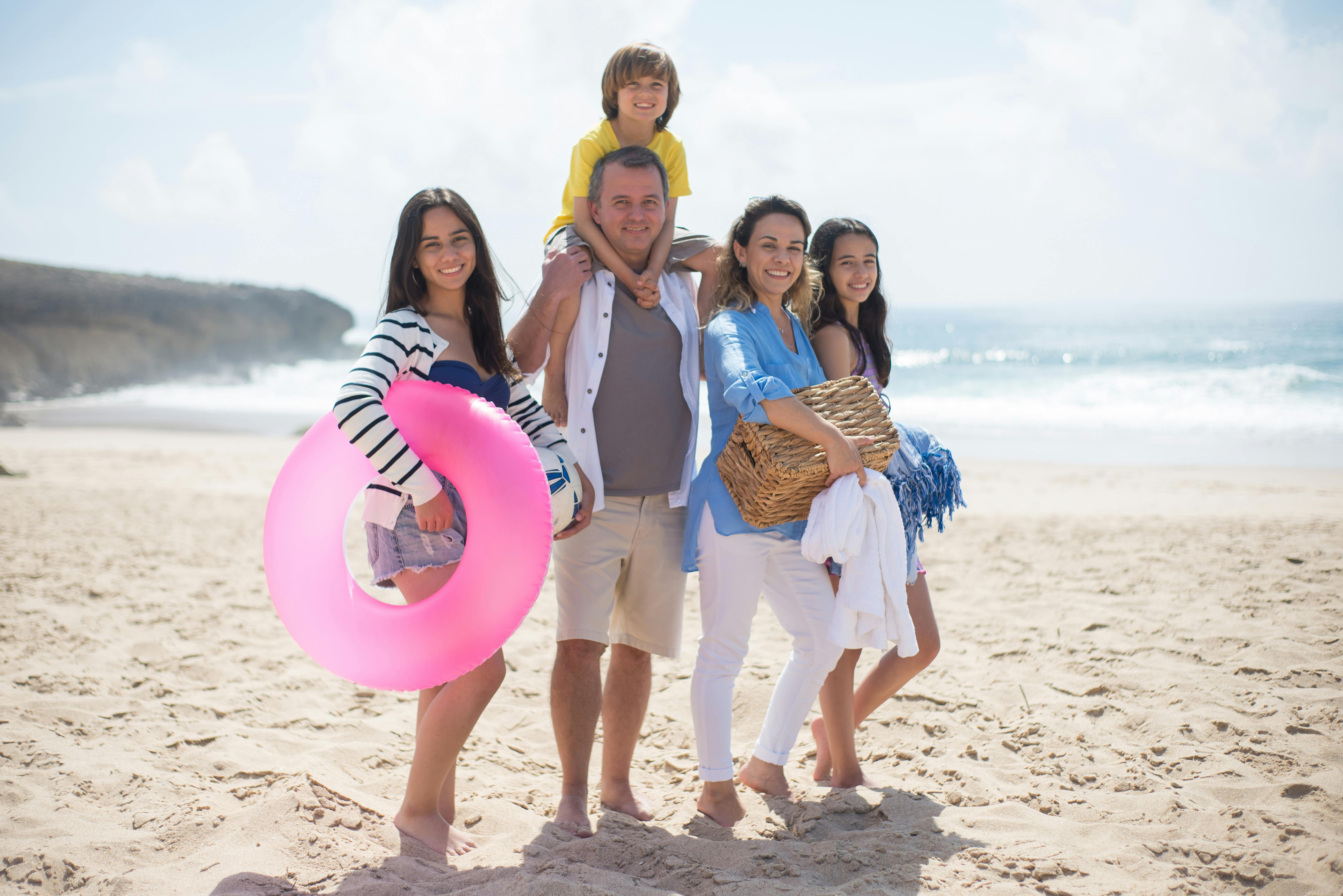 Vacaciones familiares al recuperar vida crediticia después de Datacrédito
